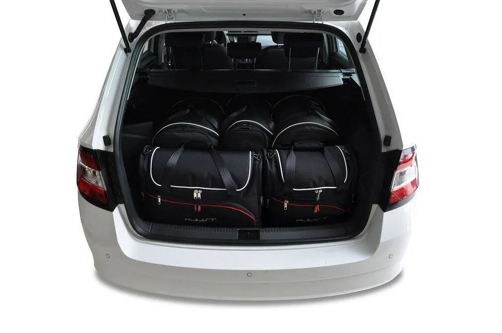 Koffert sett Skoda Fabia Kombi 2014-2021 │ Car Bags sett 5 stk. – bilde 6