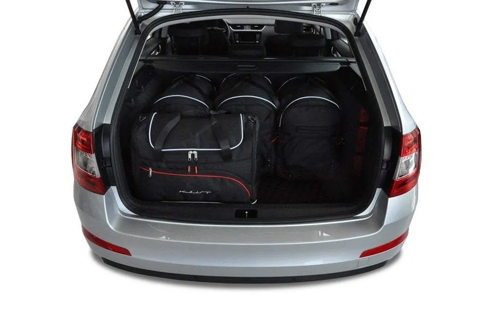 Koffert sett Skoda Octavia Kombi 2013-2020 │ Car Bags sett 5 stk. – bilde 9