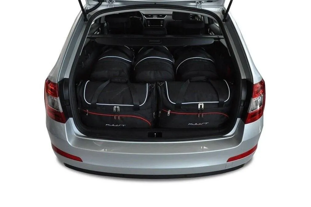 Koffert sett Skoda Octavia Kombi 2013-2020 │ Car Bags sett 5 stk. – bilde 5