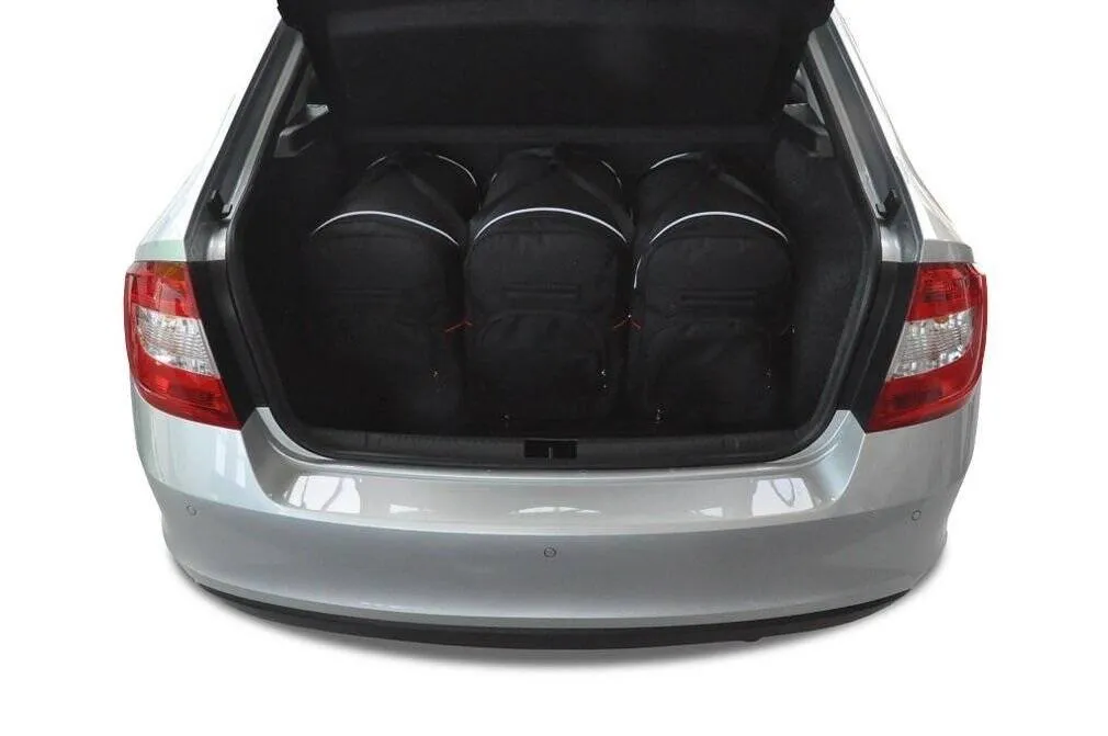 Koffert sett Skoda Rapid Liftback 2012-2019 │ Car Bags sett 5 stk. – bilde 10