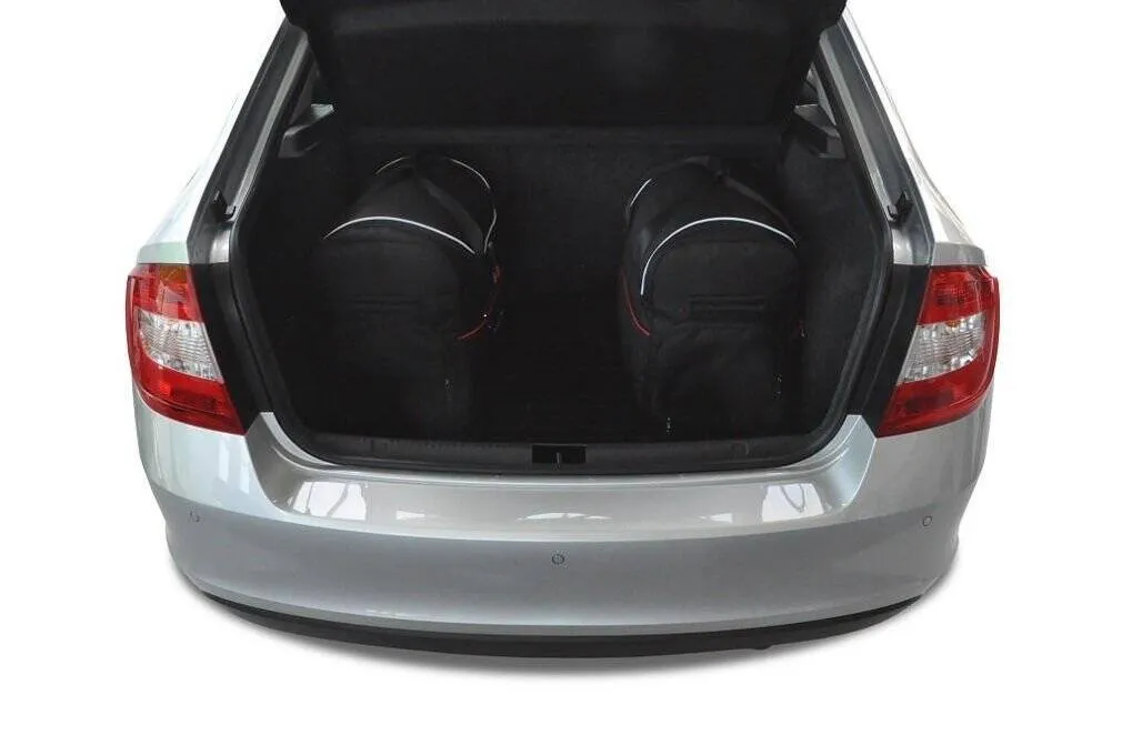 Koffert sett Skoda Rapid Liftback 2012-2019 │ Car Bags sett 5 stk. – bilde 11