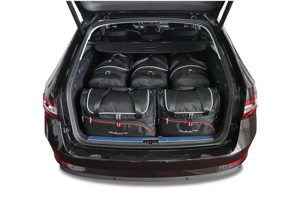 Koffert sett Skoda Superb Kombi 2015-2023 │ Car Bags sett 5 stk. – bilde 5