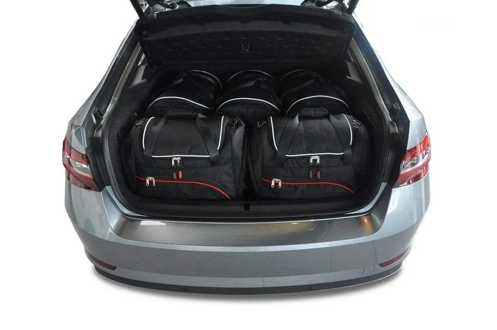 Koffert sett Skoda Superb Liftback 2015 -> │ Car Bags sett 5 stk. – bilde 5
