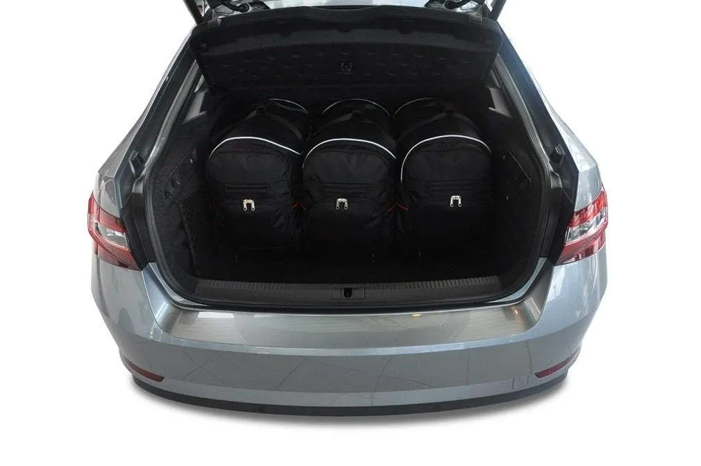 Koffert sett Skoda Superb Liftback 2015 -> │ Car Bags sett 5 stk. – bilde 9