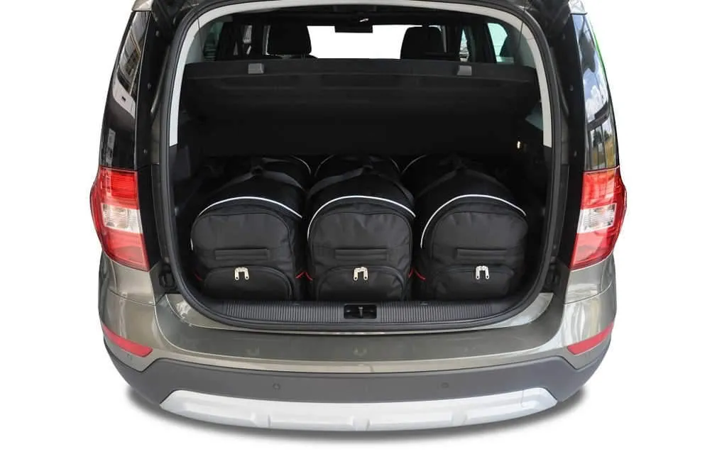 Koffert sett Skoda Yeti 2009-2017 │ Car Bags sett 3 stk. – bilde 5