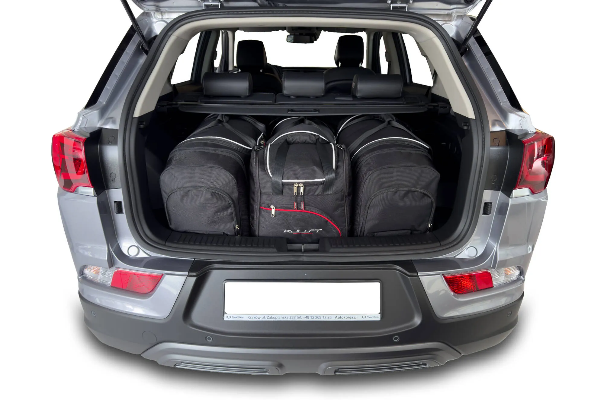 Koffert sett Ssangyong Korando 2019 -> │ Car Bags sett 4 stk. – bilde 7