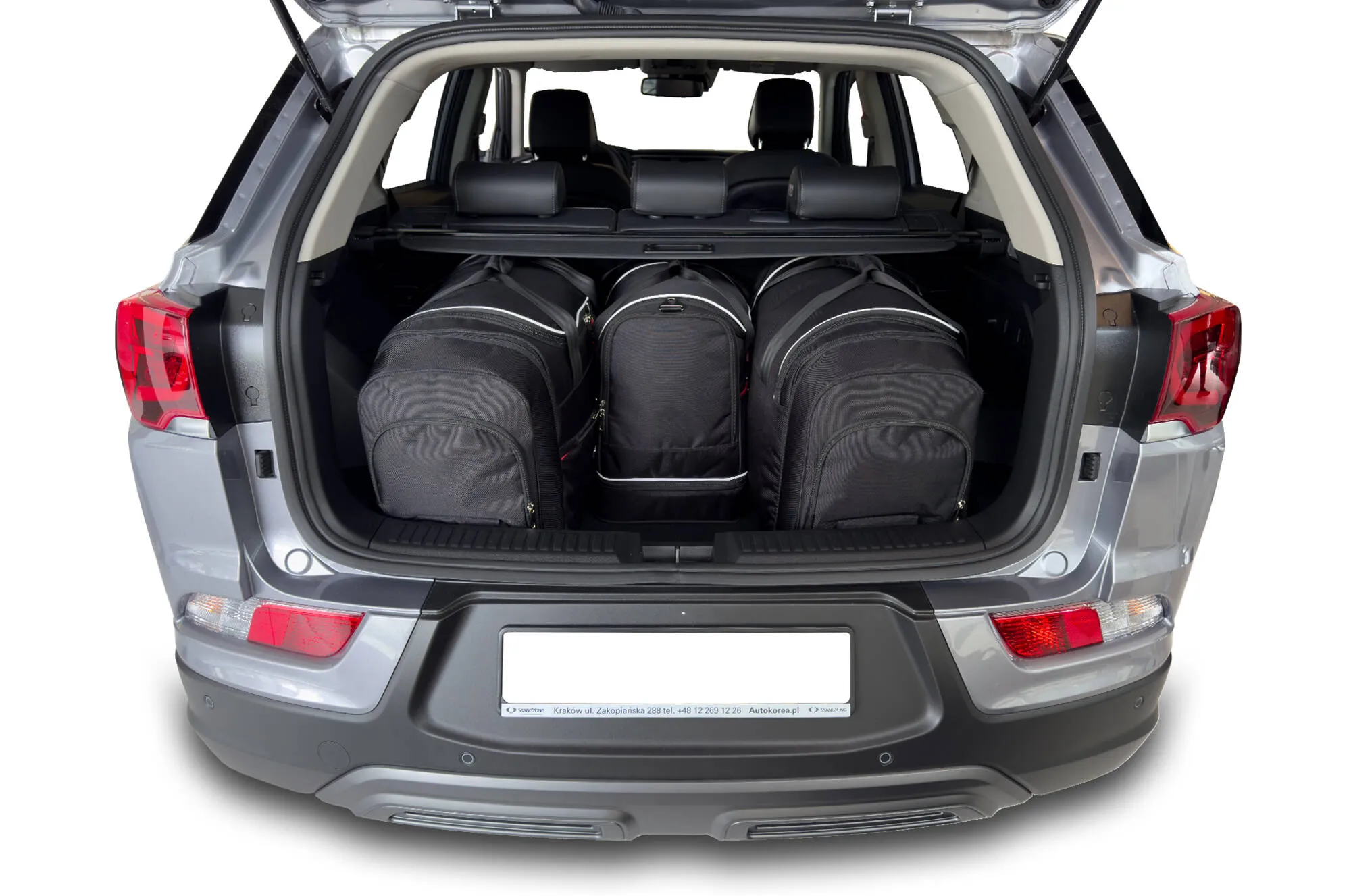 Koffert sett Ssangyong Korando 2019 -> │ Car Bags sett 4 stk. – bilde 9