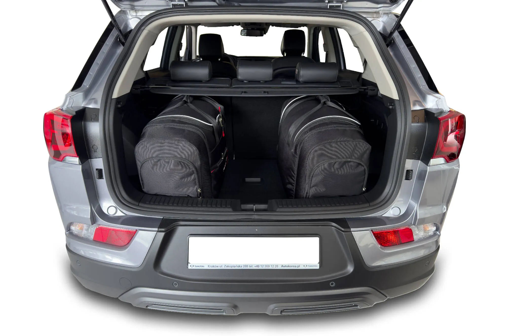 Koffert sett Ssangyong Korando 2019 -> │ Car Bags sett 4 stk. – bilde 10