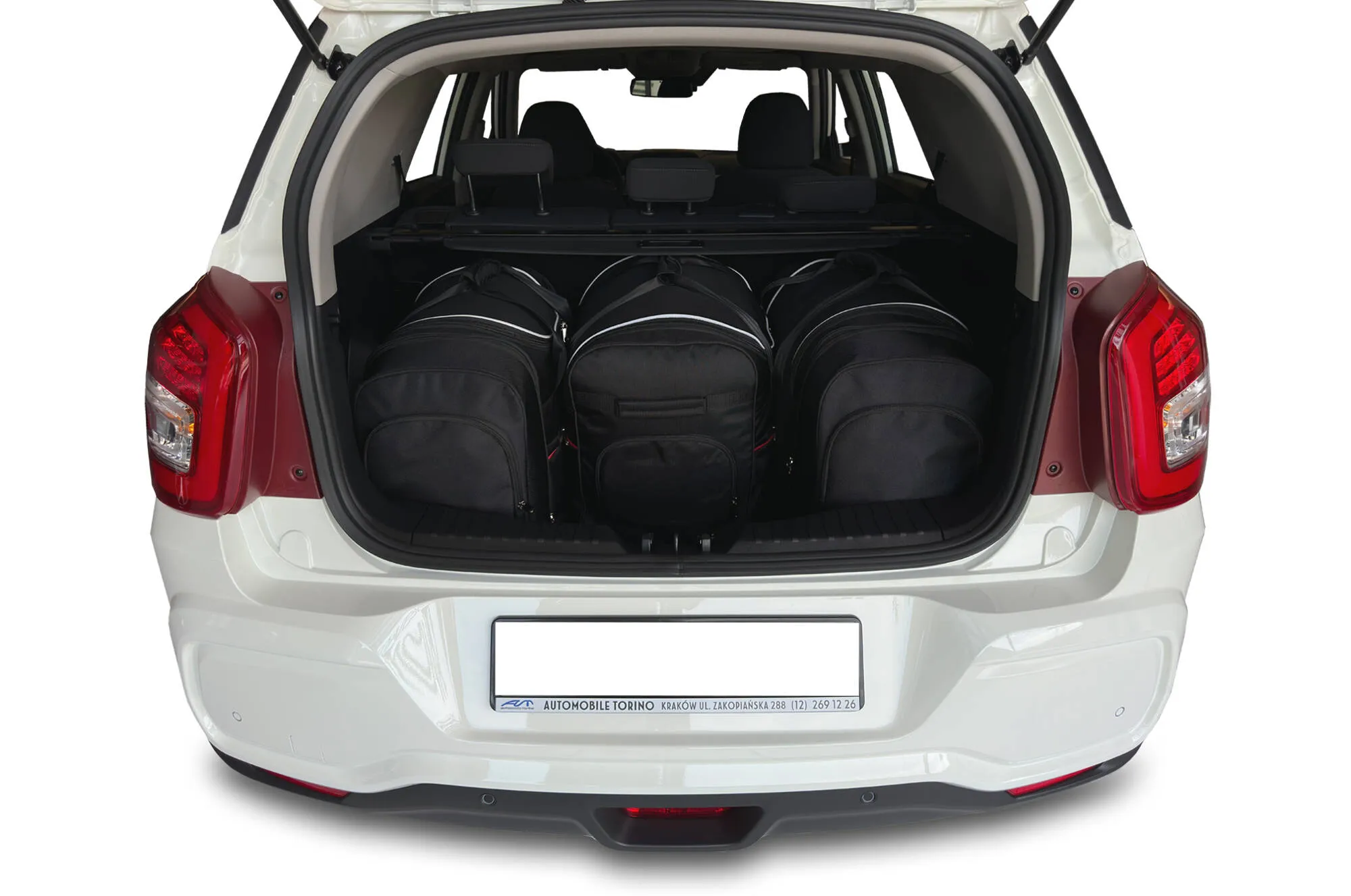 Koffert sett Ssangyong Tivoli Grand 2016 -> │ Car Bags sett 4 stk. – bilde 9
