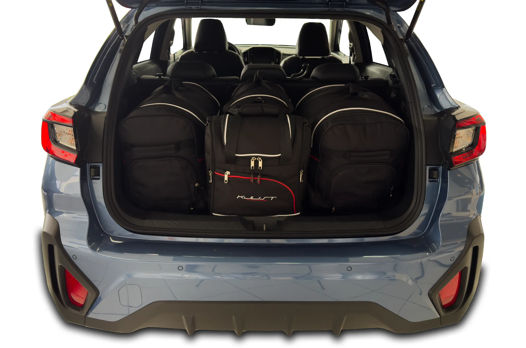 Koffert sett Subaru Crosstrek 2024 -> │ Car Bags sett 4 stk. – bilde 7