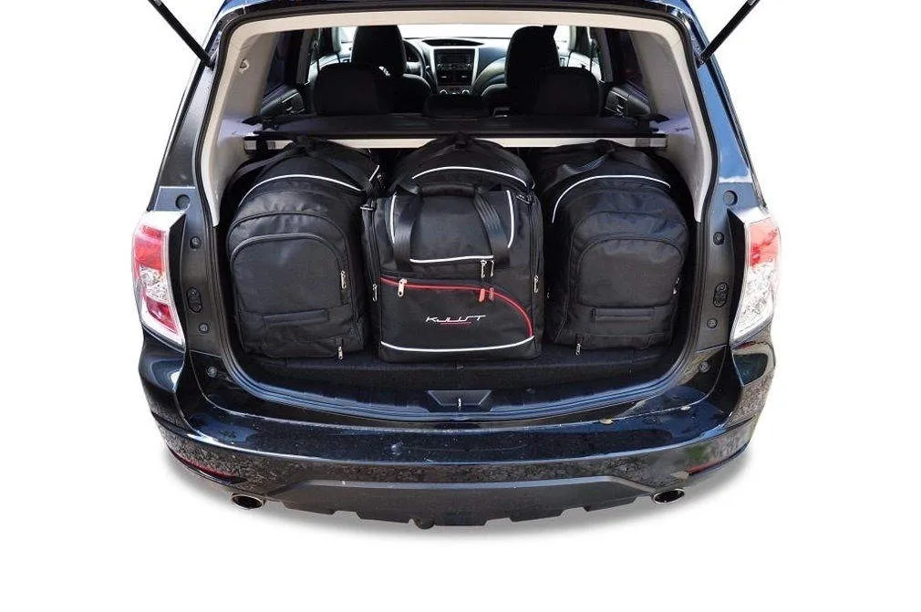 Koffert sett Subaru Forester 2008-2013 │ Car Bags sett 4 stk. – bilde 6