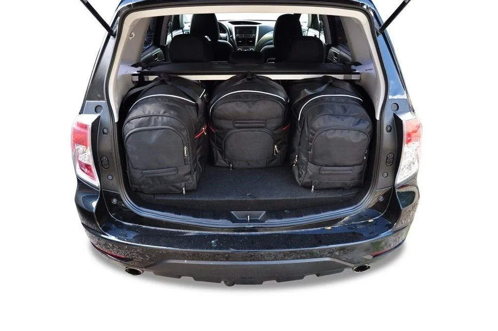 Koffert sett Subaru Forester 2008-2013 │ Car Bags sett 4 stk. – bilde 9