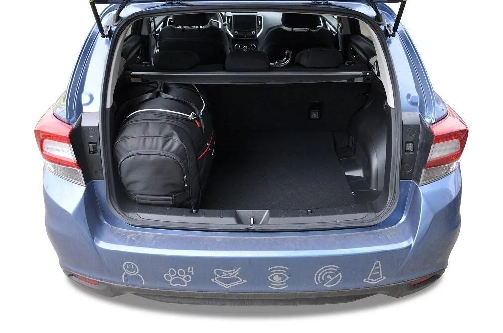 Koffert sett Subaru Impreza 2017 -> │ Car Bags sett 4 stk. – bilde 10