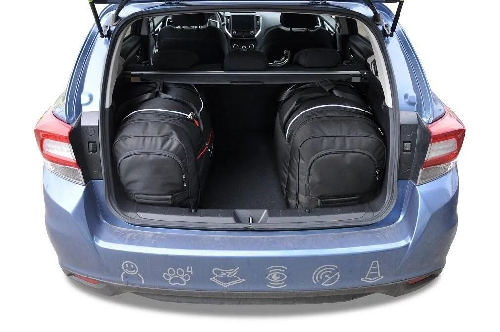 Koffert sett Subaru Impreza 2017 -> │ Car Bags sett 4 stk. – bilde 9