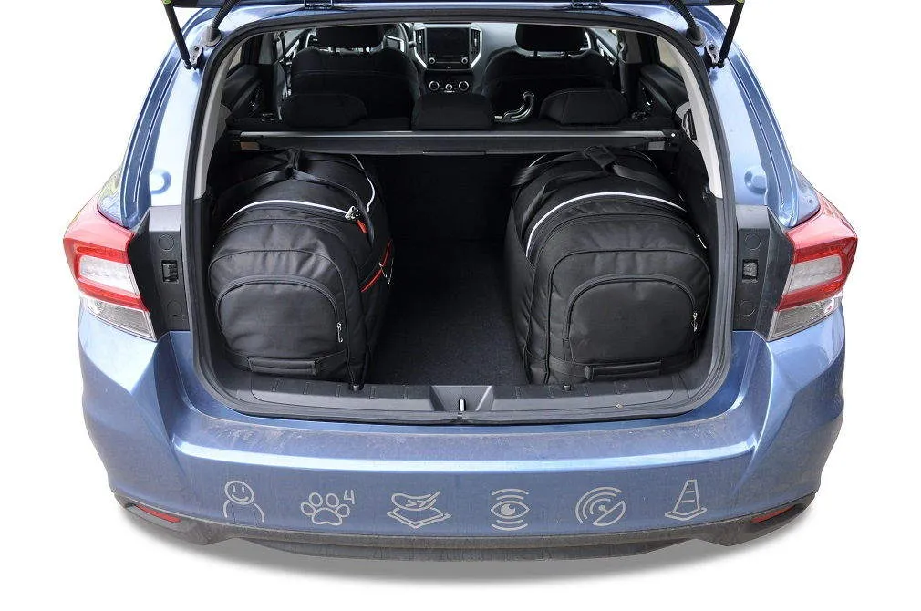 Koffert sett Subaru Impreza 2017 -> │ Car Bags sett 4 stk. – bilde 10