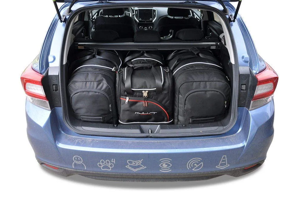 Koffert sett Subaru Impreza 2017 -> │ Car Bags sett 4 stk. – bilde 6