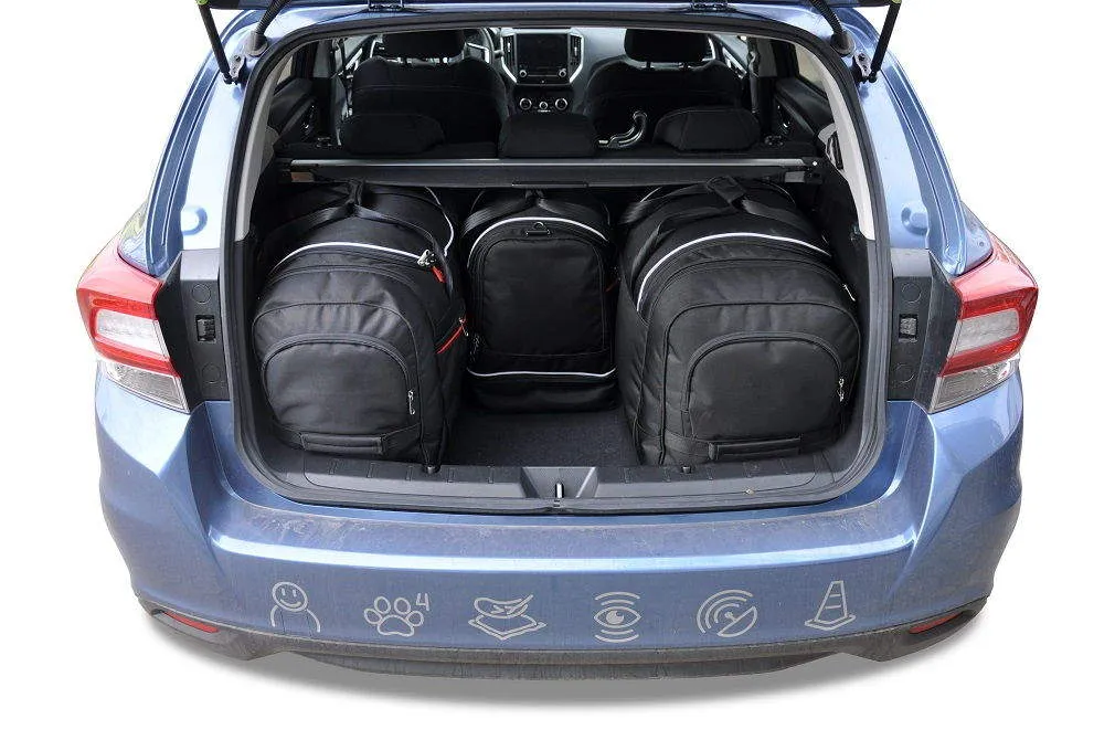 Koffert sett Subaru Impreza 2017 -> │ Car Bags sett 4 stk. – bilde 9