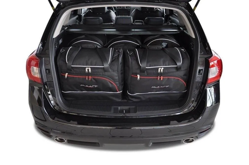Koffert sett Subaru Levorg 2015-2018 │ Car Bags sett 5 stk. – bilde 5