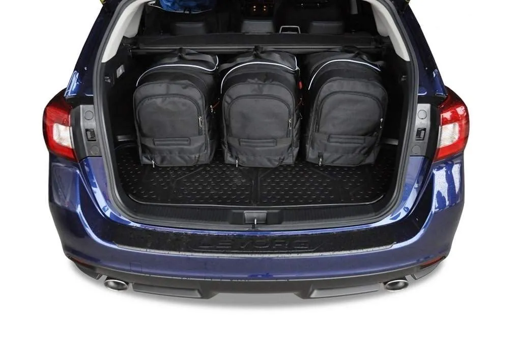 Koffert sett Subaru Levorg 2015-2018 │ Car Bags sett 5 stk. – bilde 10