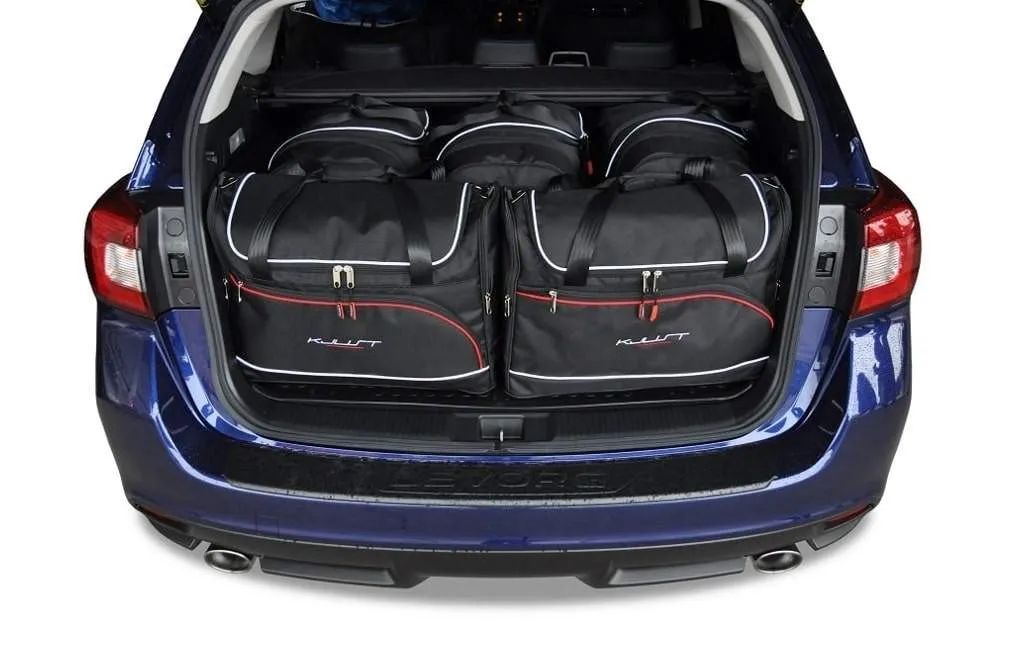 Koffert sett Subaru Levorg 2015-2018 │ Car Bags sett 5 stk. – bilde 5