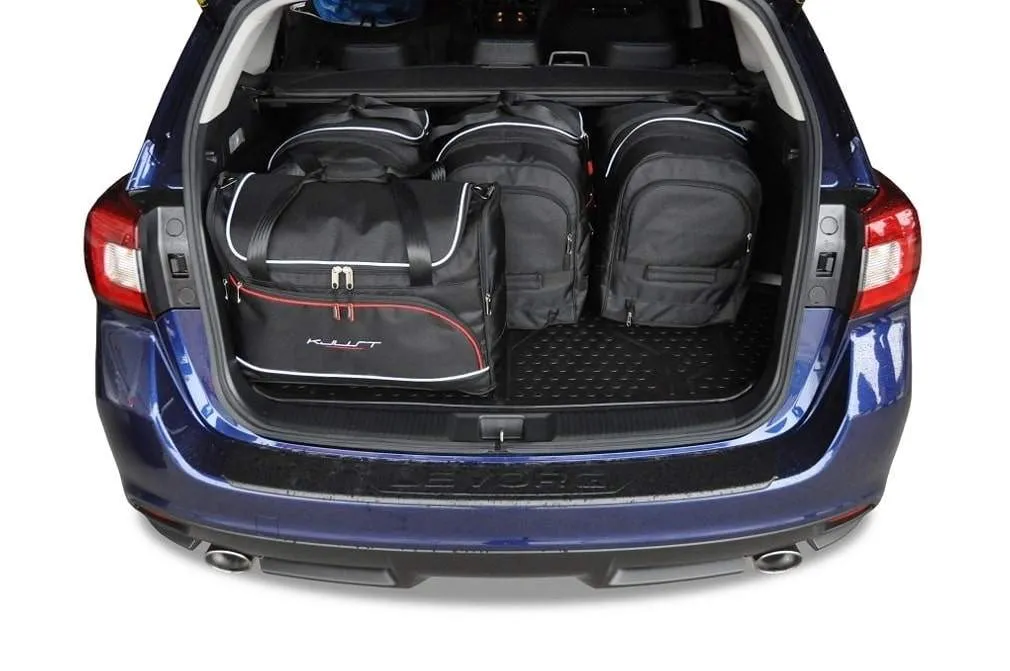 Koffert sett Subaru Levorg 2015-2018 │ Car Bags sett 5 stk. – bilde 9