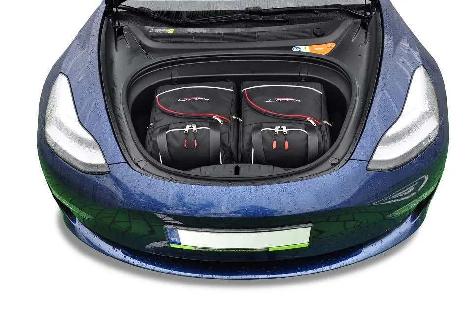 Koffert sett Tesla Model 3 2017-2023 │ Car Bags sett 2 stk.
