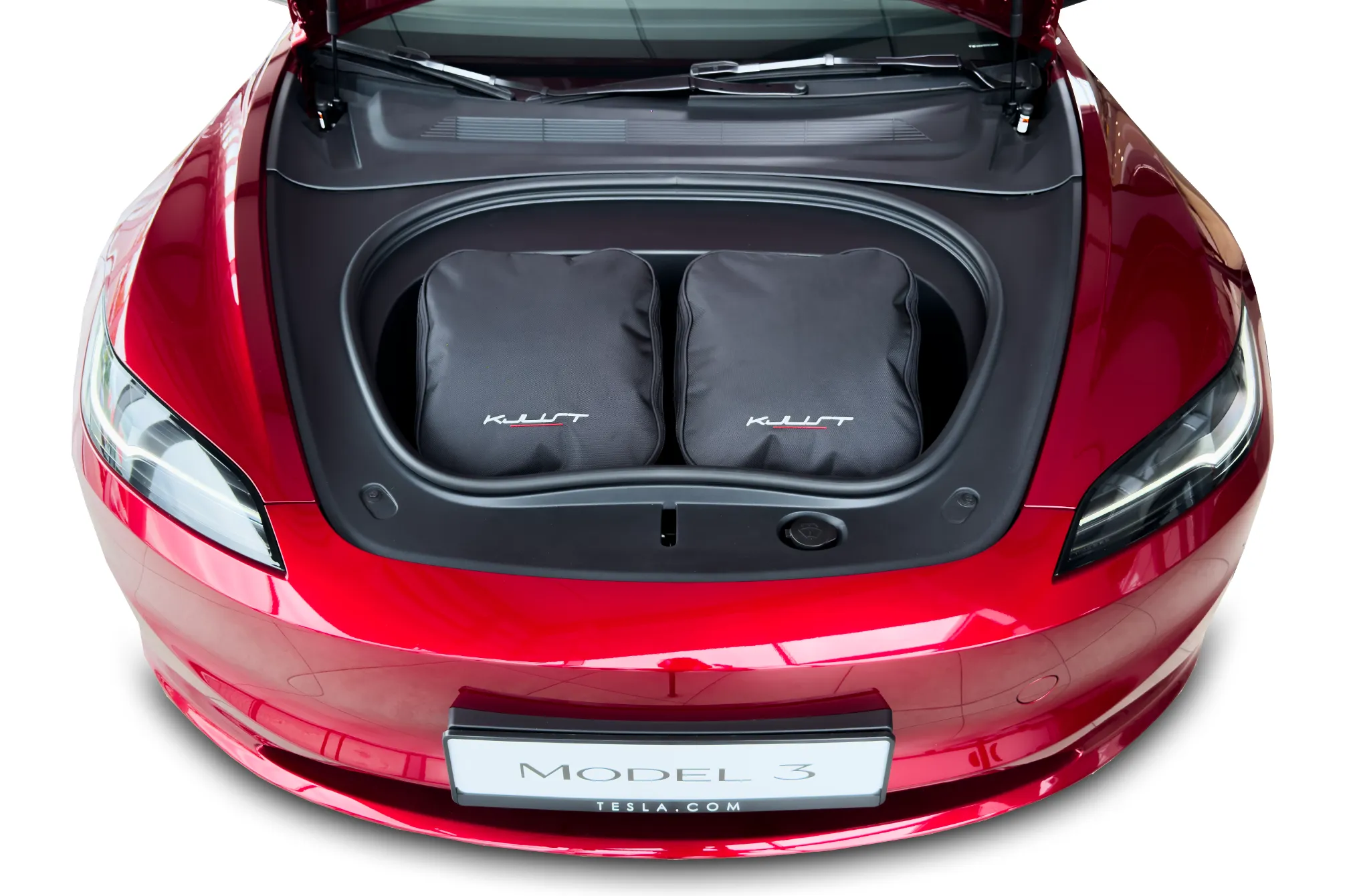 Koffert sett Tesla Model 3 (J3) 2023 -> │ Car Bags sett 7 stk. – bilde 12