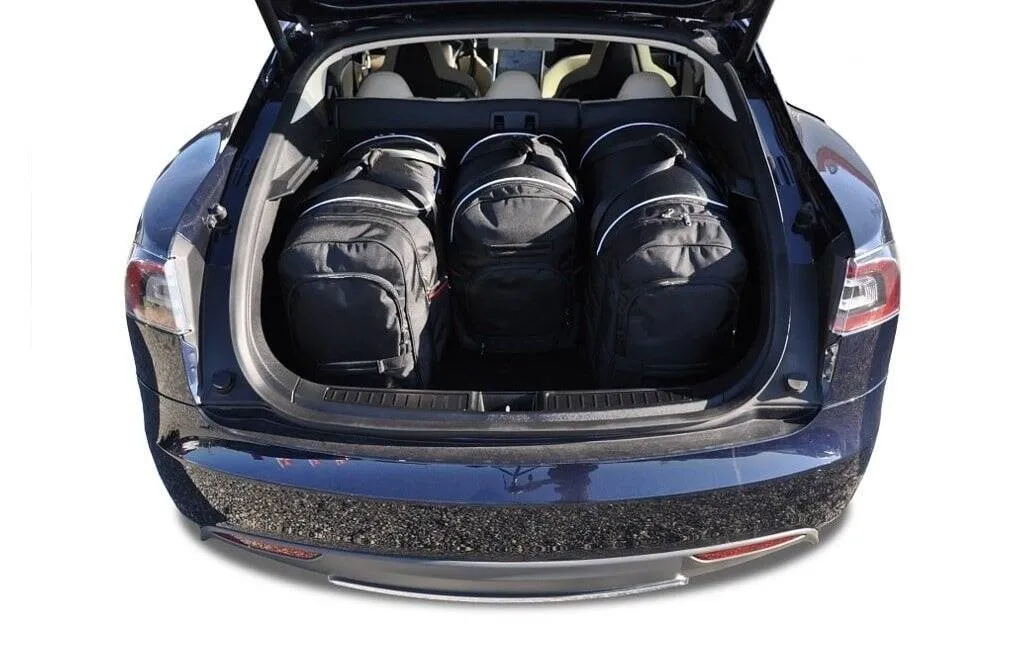 Koffert sett Tesla Model S 2012-2016 │ Car Bags sett 4 stk. – bilde 9