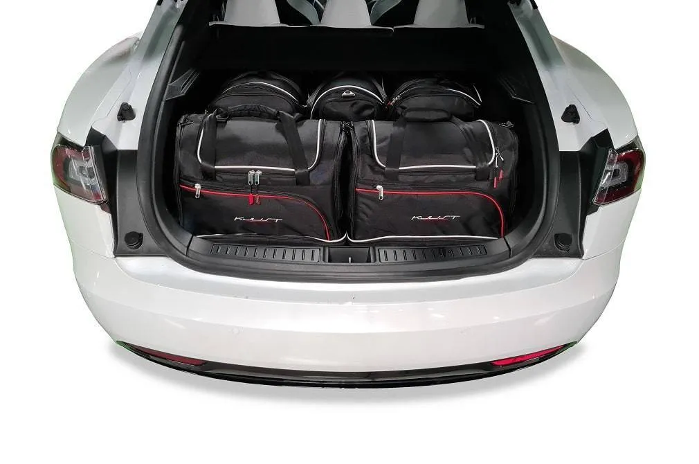 Koffert sett Tesla Model S 2016-2020 │ Car Bags sett 7 stk. – bilde 6