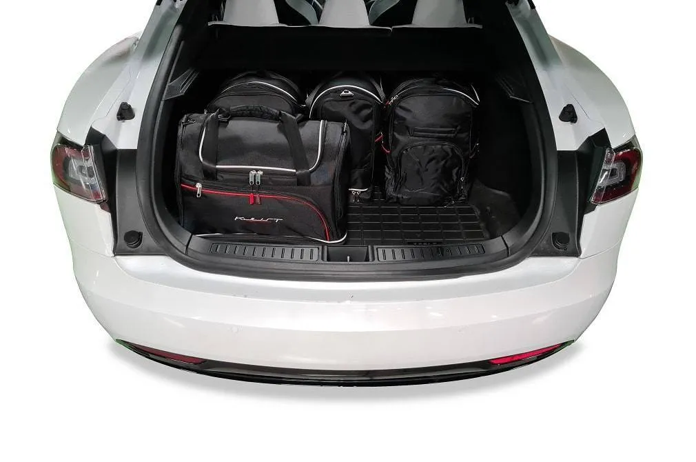 Koffert sett Tesla Model S 2016-2020 │ Car Bags sett 7 stk. – bilde 9