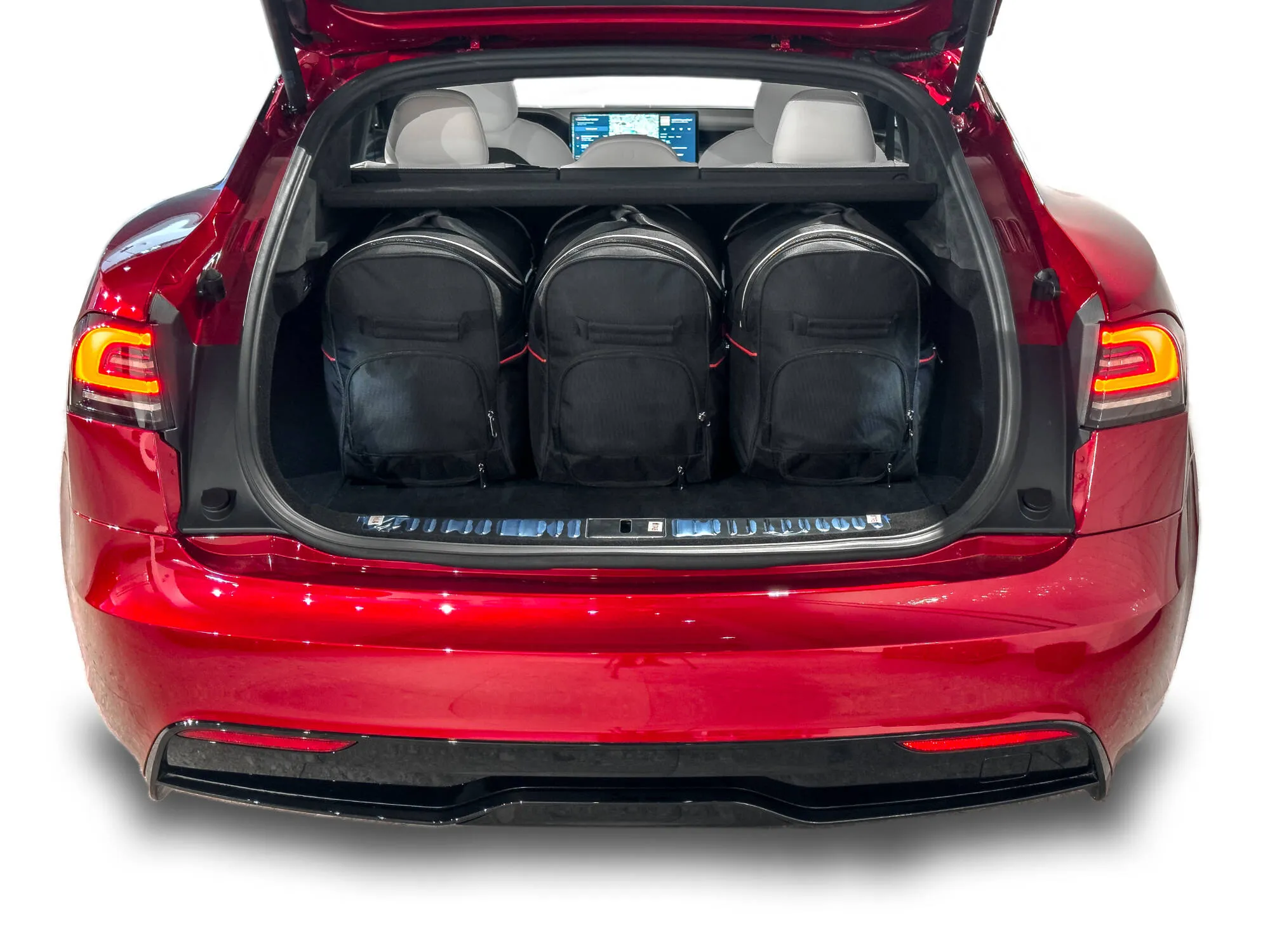 Koffert sett Tesla Model S 2021 -> │ Car Bags sett 7 stk. – bilde 3