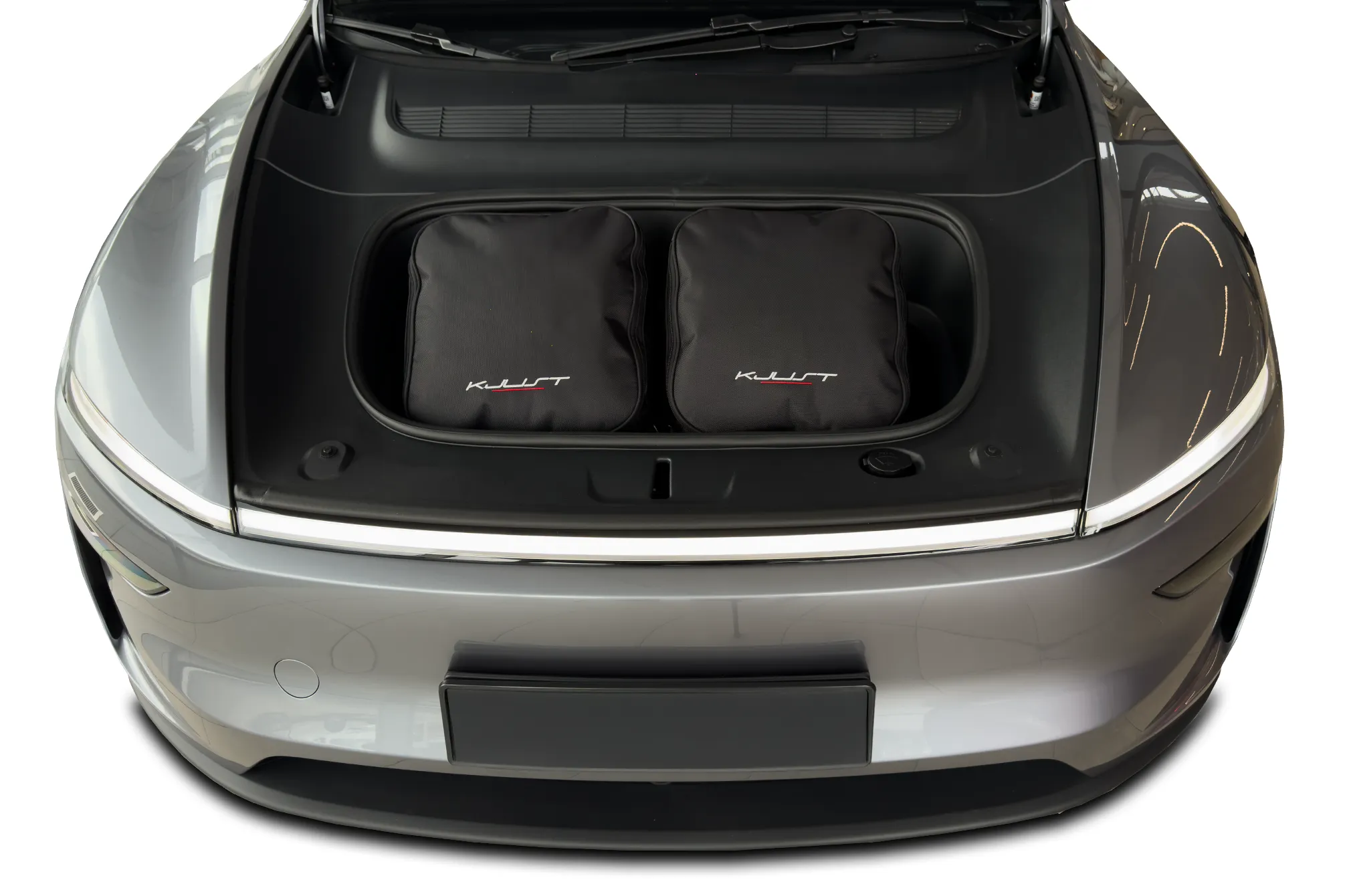 Koffert sett Tesla Model Y Juniper 2025 -> │ Car Bags sett 2 stk.
