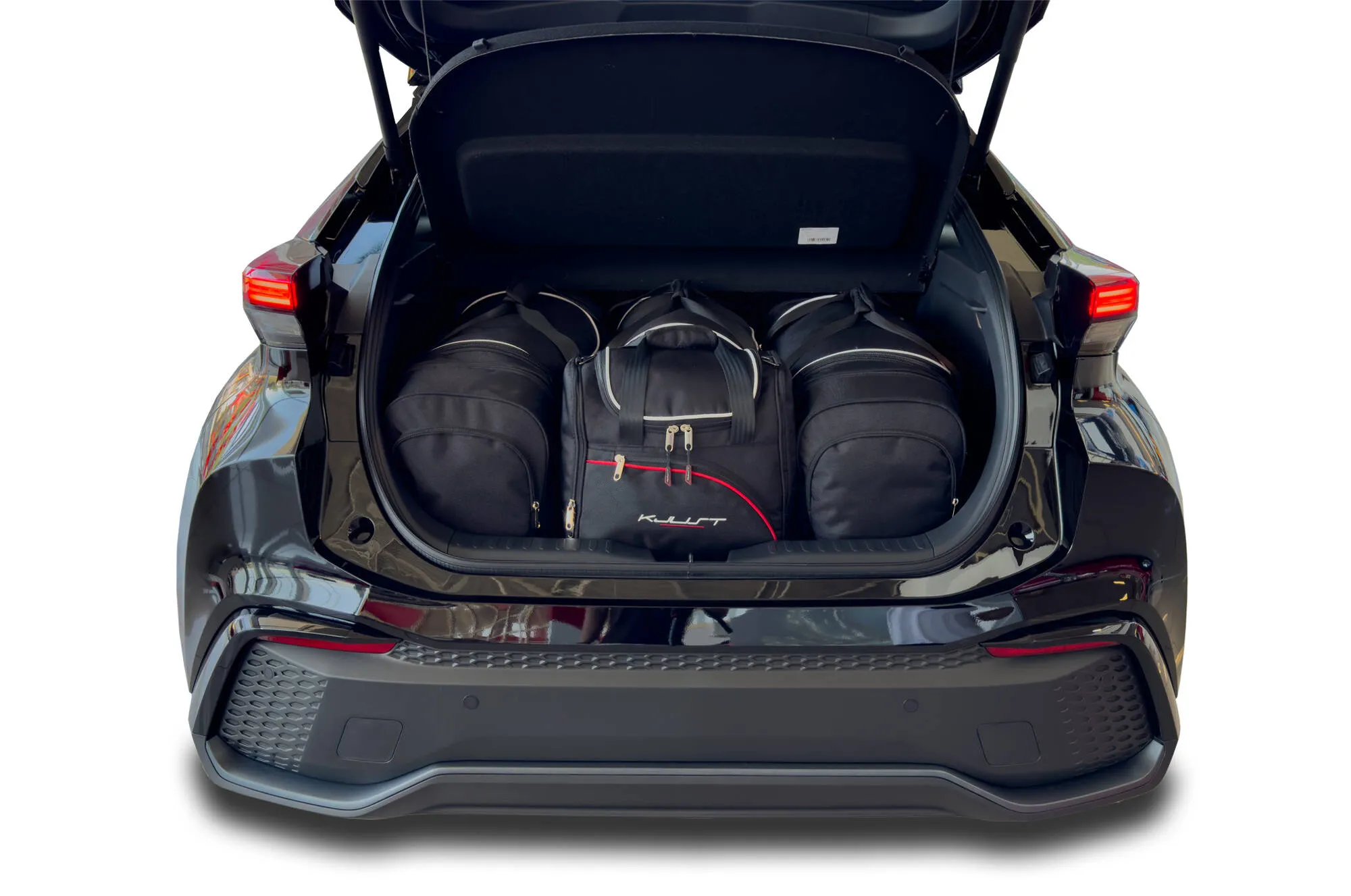 Koffert sett Toyota C-Hr 2023 -> │ Car Bags sett 4 stk. – bilde 7
