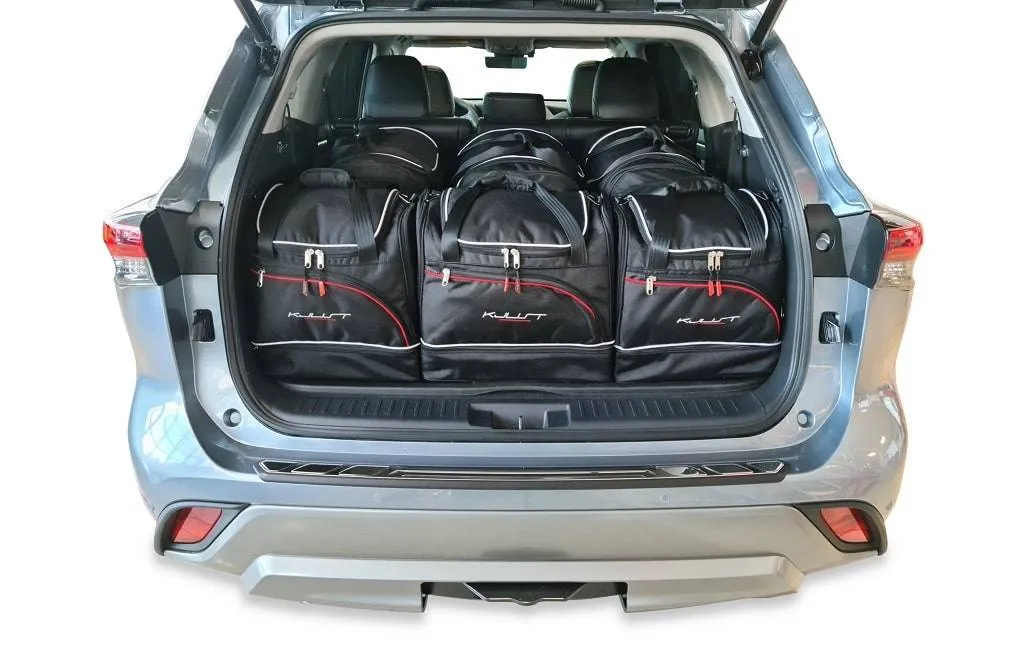 Koffert sett Toyota Highlander 2020 -> │ Car Bags sett 6 stk. – bilde 5