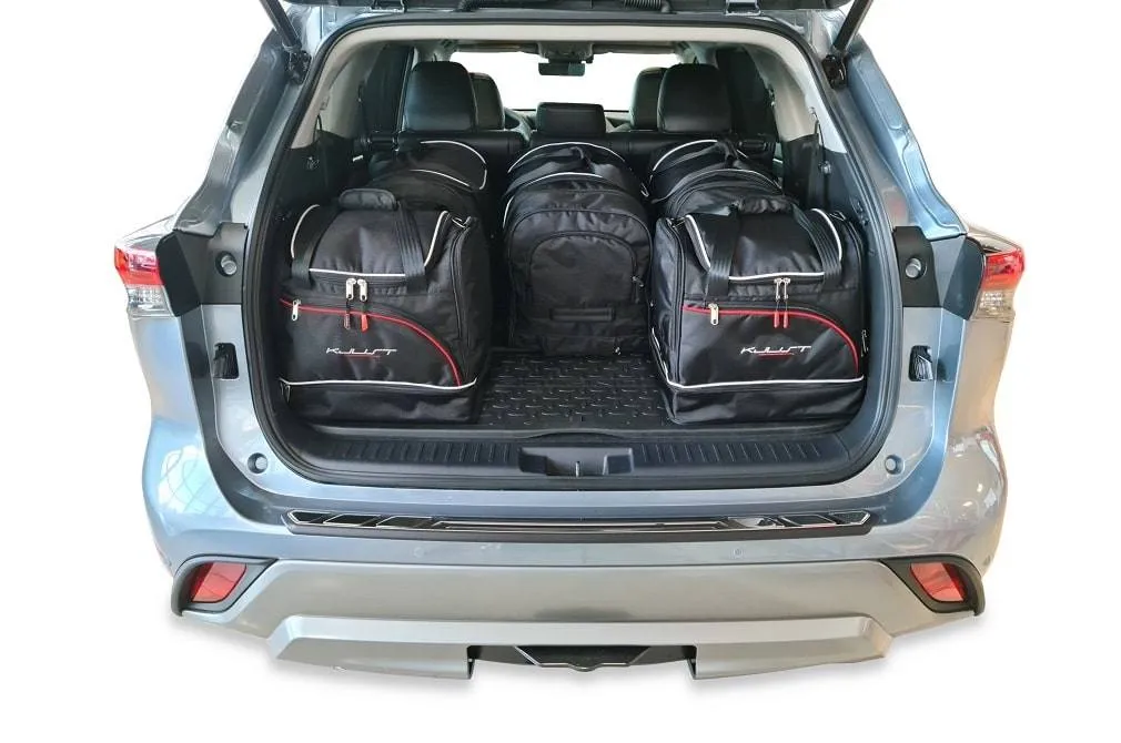 Koffert sett Toyota Highlander 2020 -> │ Car Bags sett 6 stk. – bilde 6