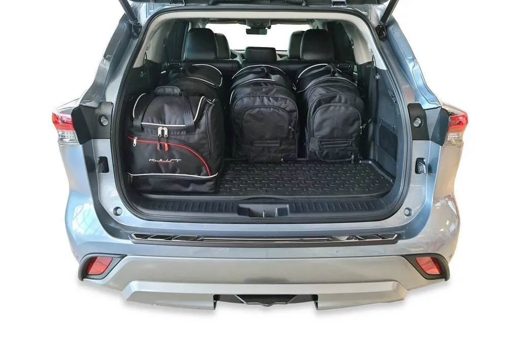Koffert sett Toyota Highlander 2020 -> │ Car Bags sett 6 stk. – bilde 7