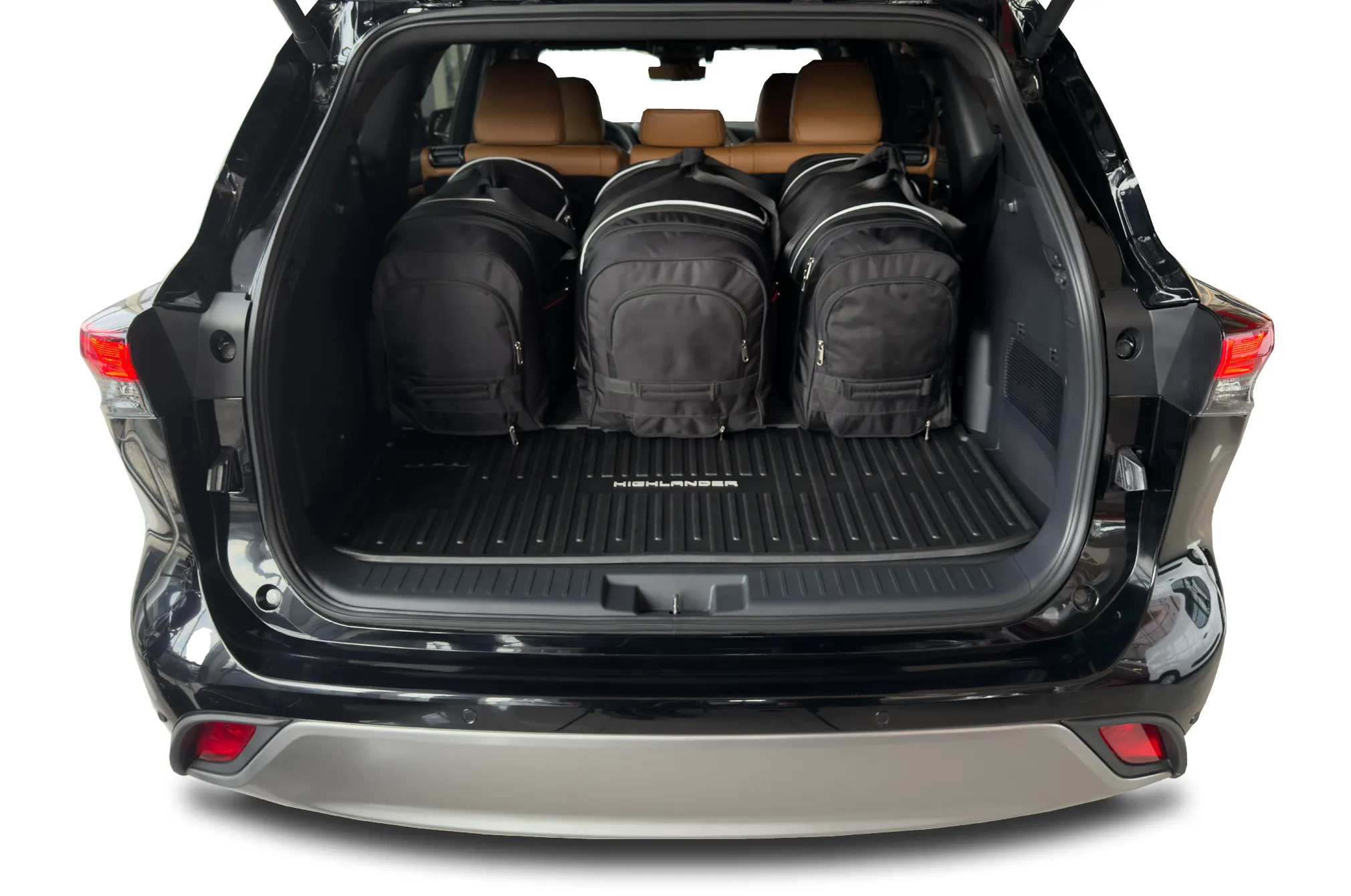 Koffert sett Toyota Highlander (U70) 2020 -> │ Car Bags sett 6 stk. – bilde 11