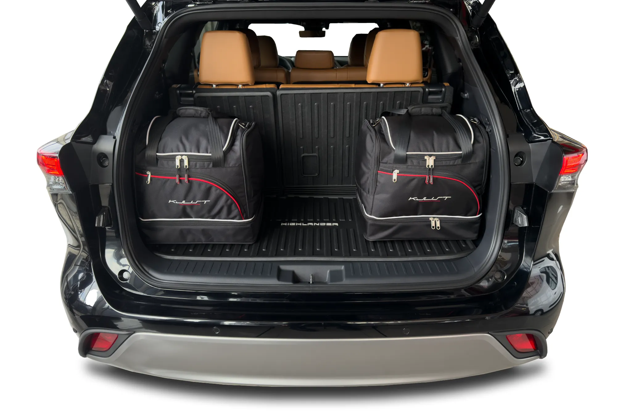 Koffert sett Toyota Highlander (U70) 2020 -> │ Car Bags sett 6 stk. – bilde 15