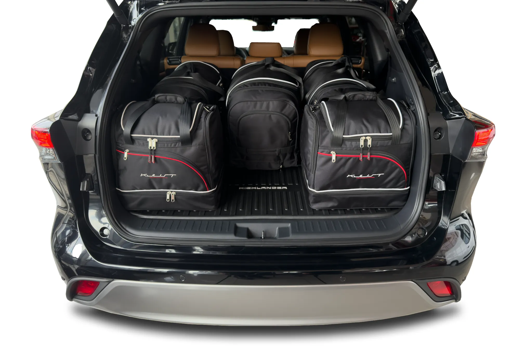 Koffert sett Toyota Highlander (U70) 2020 -> │ Car Bags sett 6 stk. – bilde 9