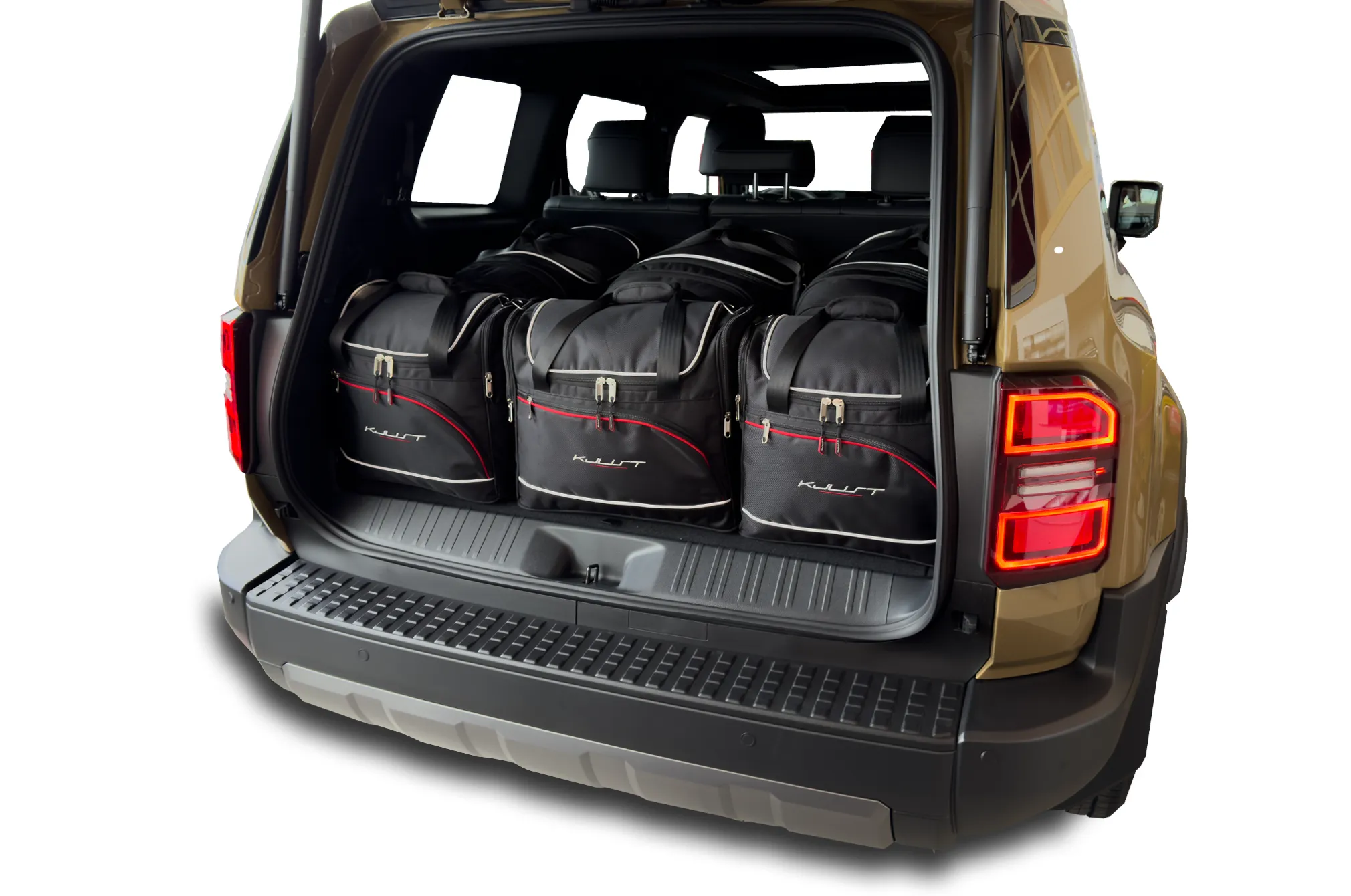 Koffert sett Toyota Land Cruiser (J250) 2024 -> │ Car Bags sett 6 stk. – bilde 7