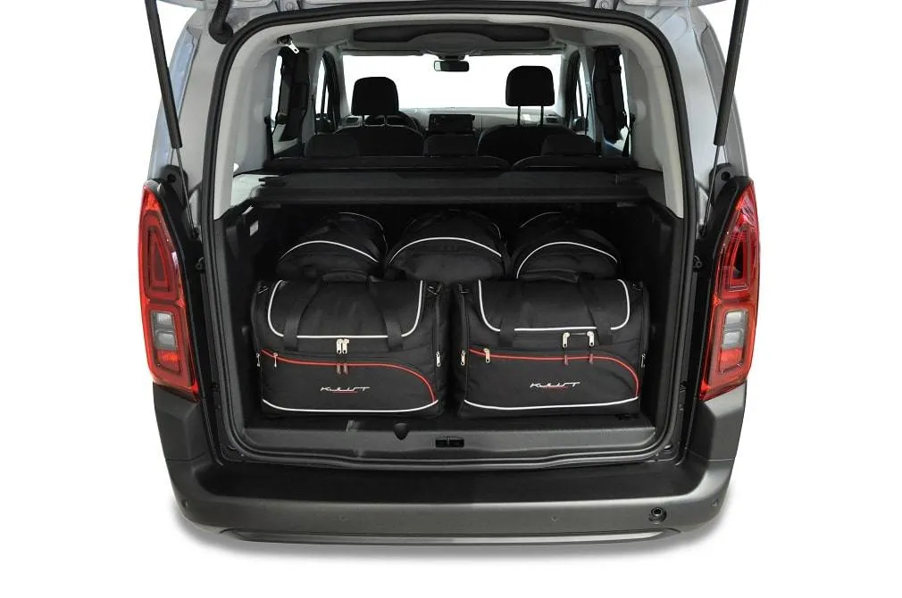 Koffert sett Toyota Proace City Verso 2019 -> │ Car Bags sett 5 stk. – bilde 9