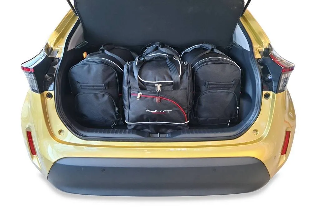 Koffert sett Toyota Yaris Cross 2020 -> │ Car Bags sett 4 stk. – bilde 5