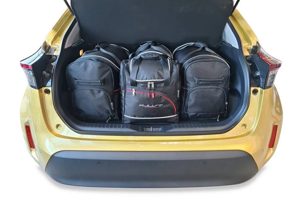 Koffert sett Toyota Yaris Cross 2020 -> │ Car Bags sett 4 stk. – bilde 6