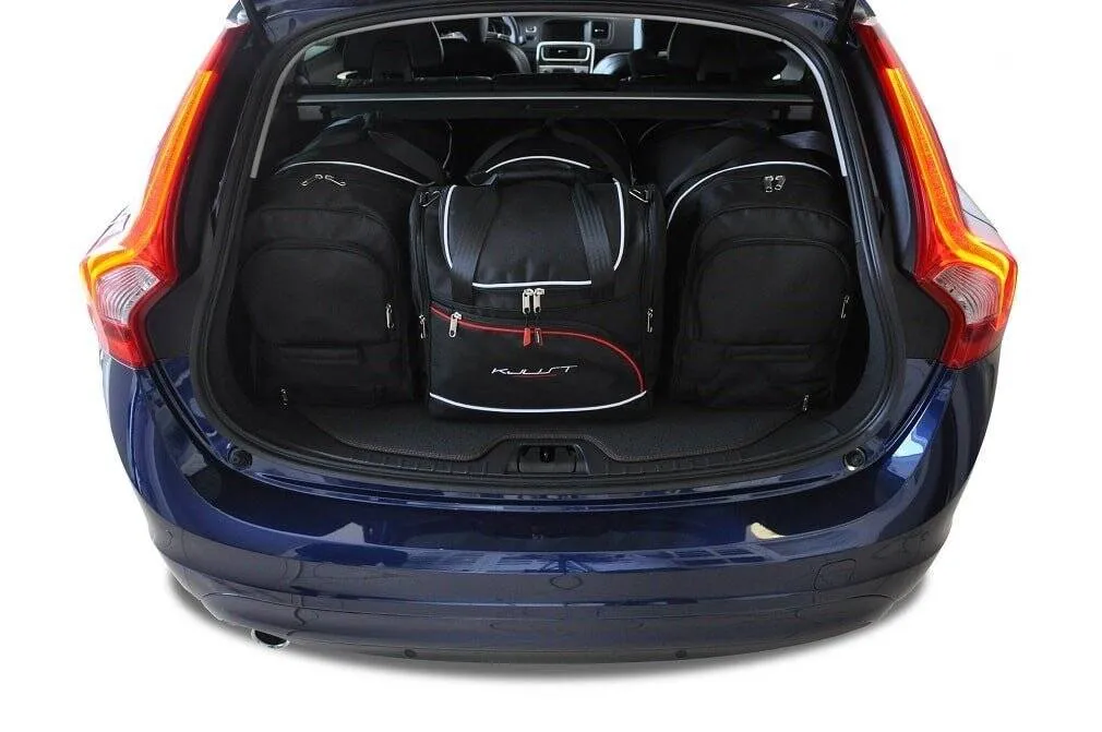 Koffert sett Volvo V60 Cross Country 2015-2018 │ Car Bags sett 4 stk. – bilde 6