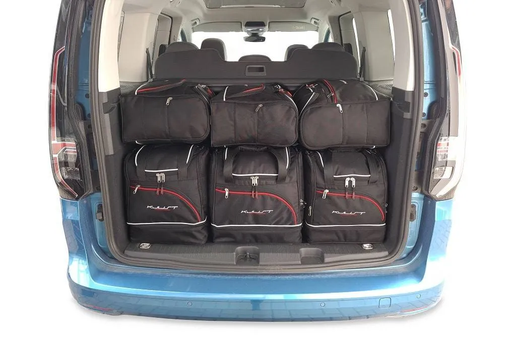 Koffert sett Vw Caddy 2021 -> │ Car Bags sett 9 stk. – bilde 6