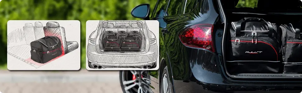 Koffert sett VW ID. Buzz 2022-> │ sett 7 stk. – bilde 16