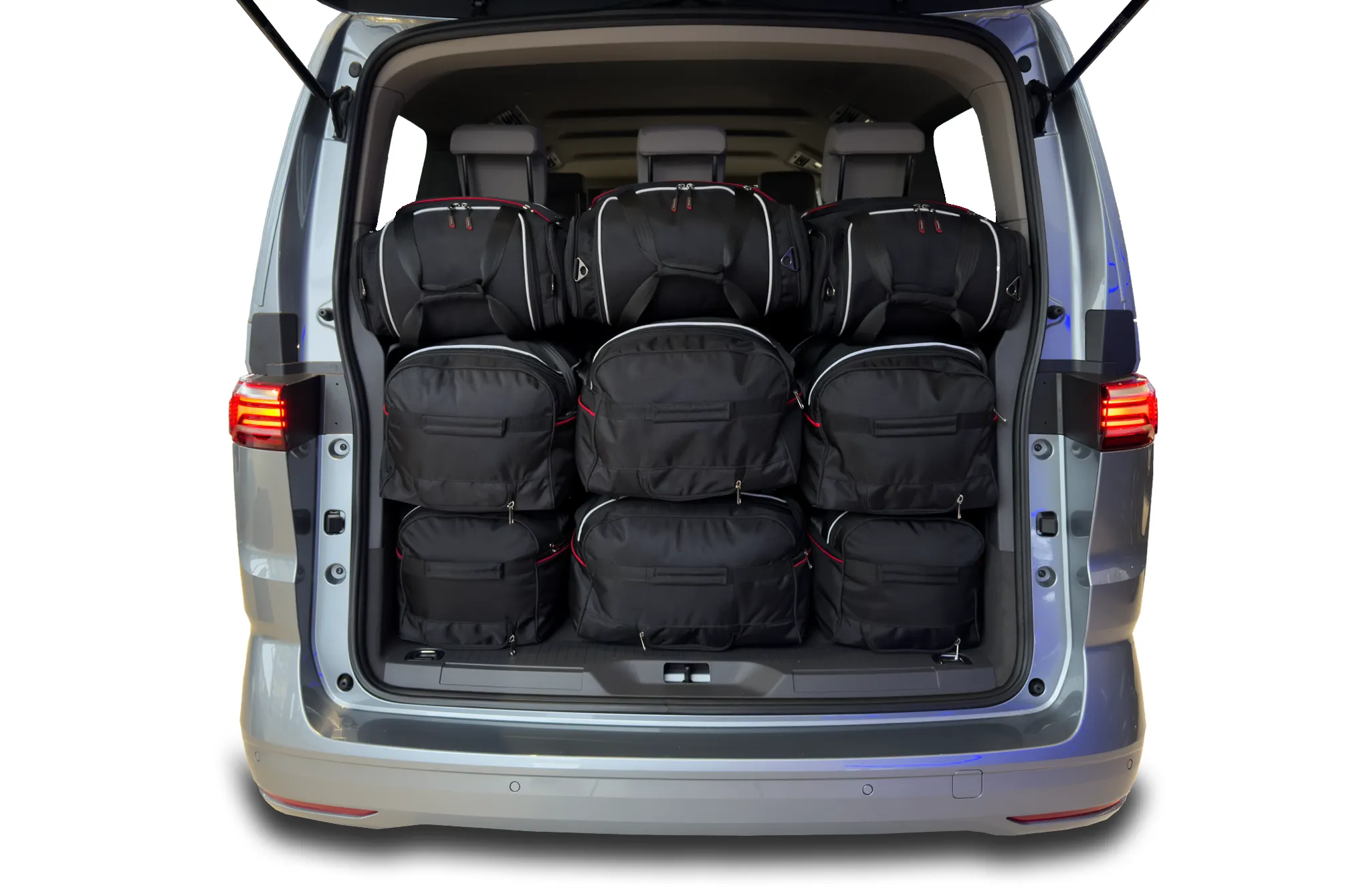 Koffert sett Vw Multivan L2 (T7) 2021 -> │ Car Bags sett 9 stk. – bilde 7