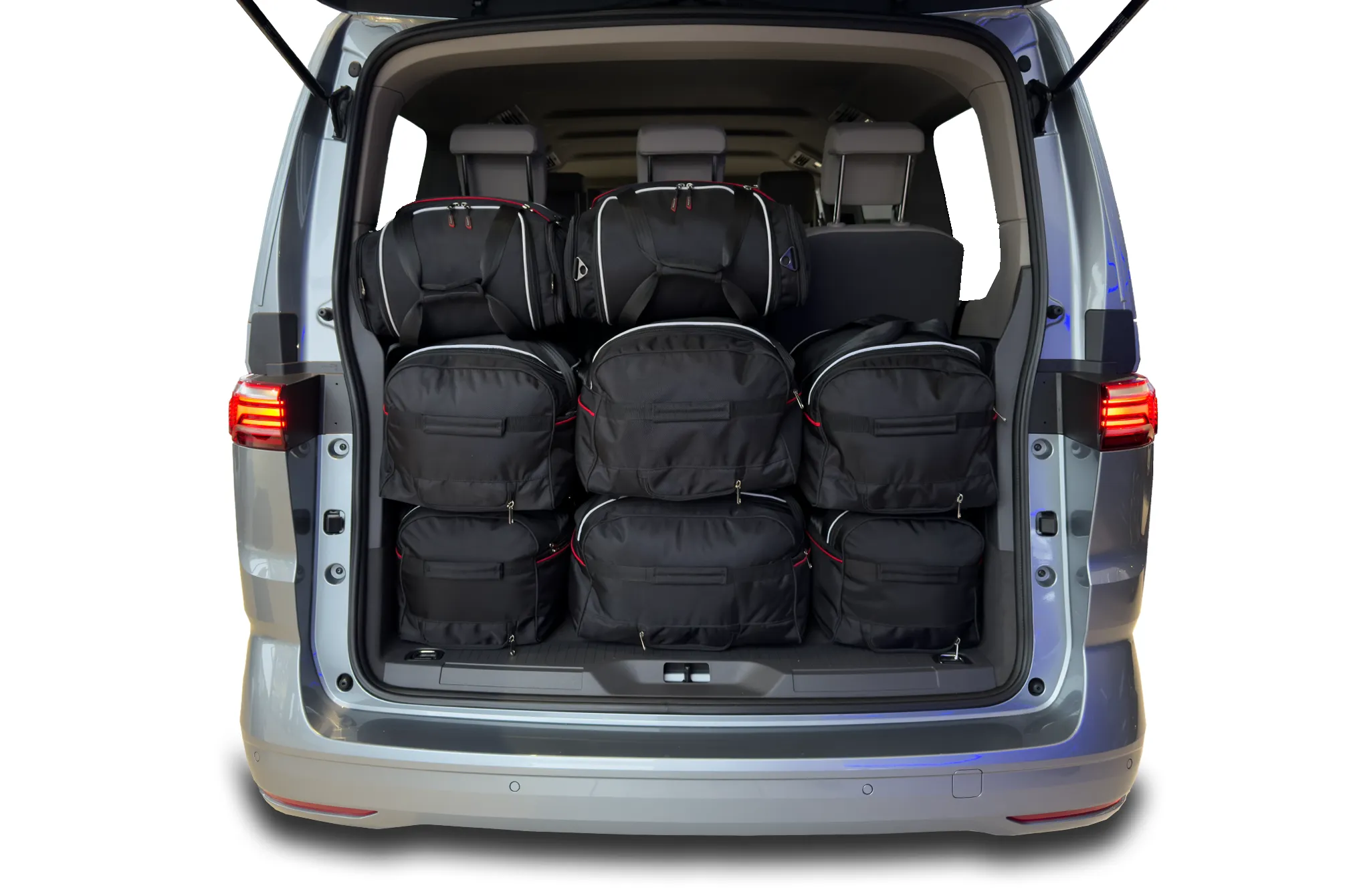 Koffert sett Vw Multivan L2 (T7) 2021 -> │ Car Bags sett 9 stk. – bilde 9