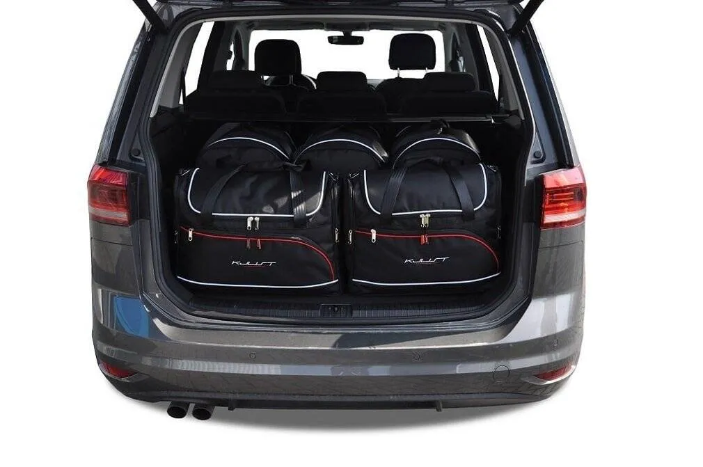 Koffert sett Vw Touran 2015 -> │ Car Bags sett 5 stk. – bilde 5