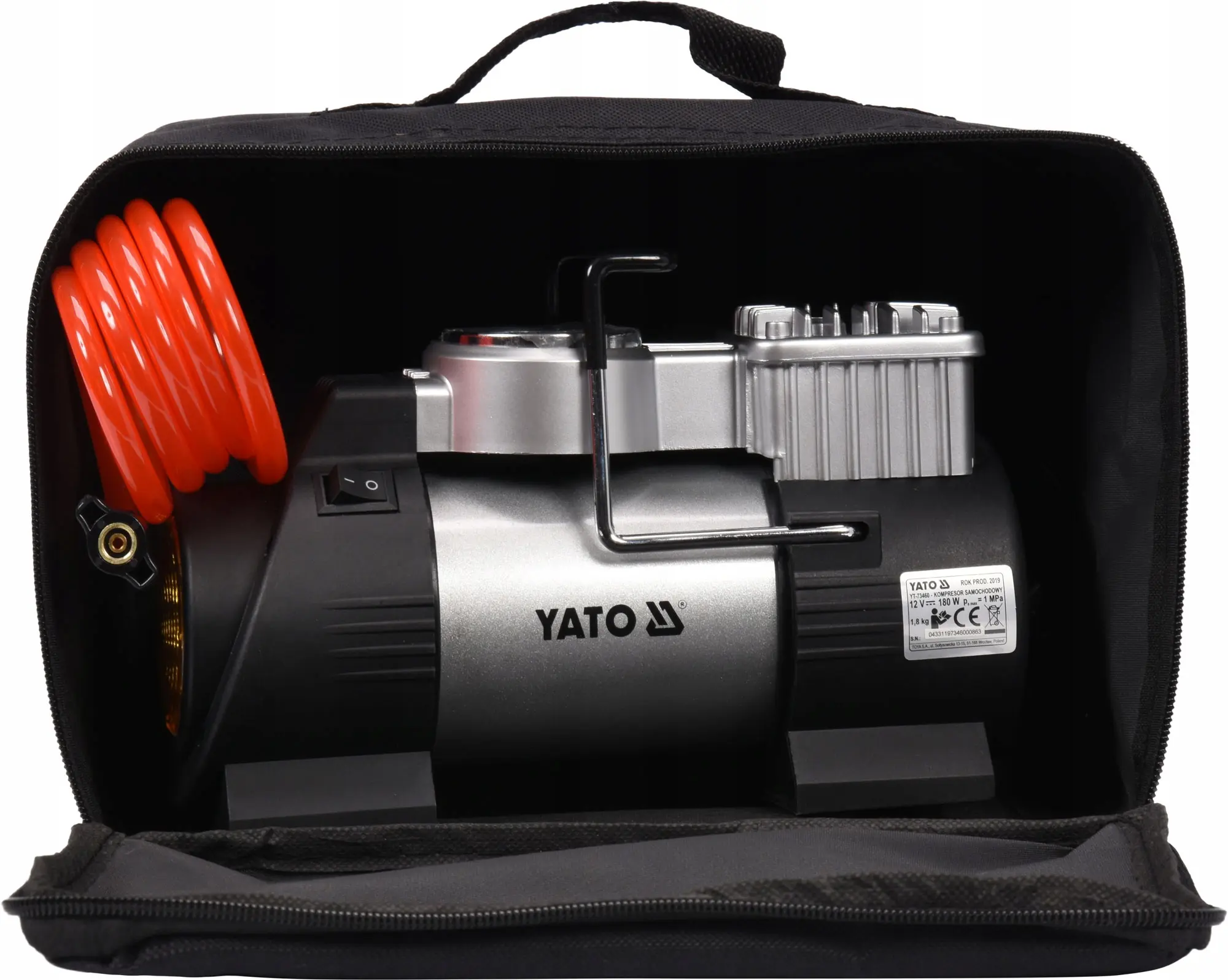 Kompressor 12 V 180 W │ Yato YT-73460 - 180 W – bilde 5